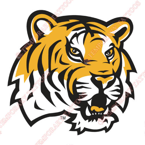 LSU Tigers Customize Temporary Tattoos Stickers NO.4927